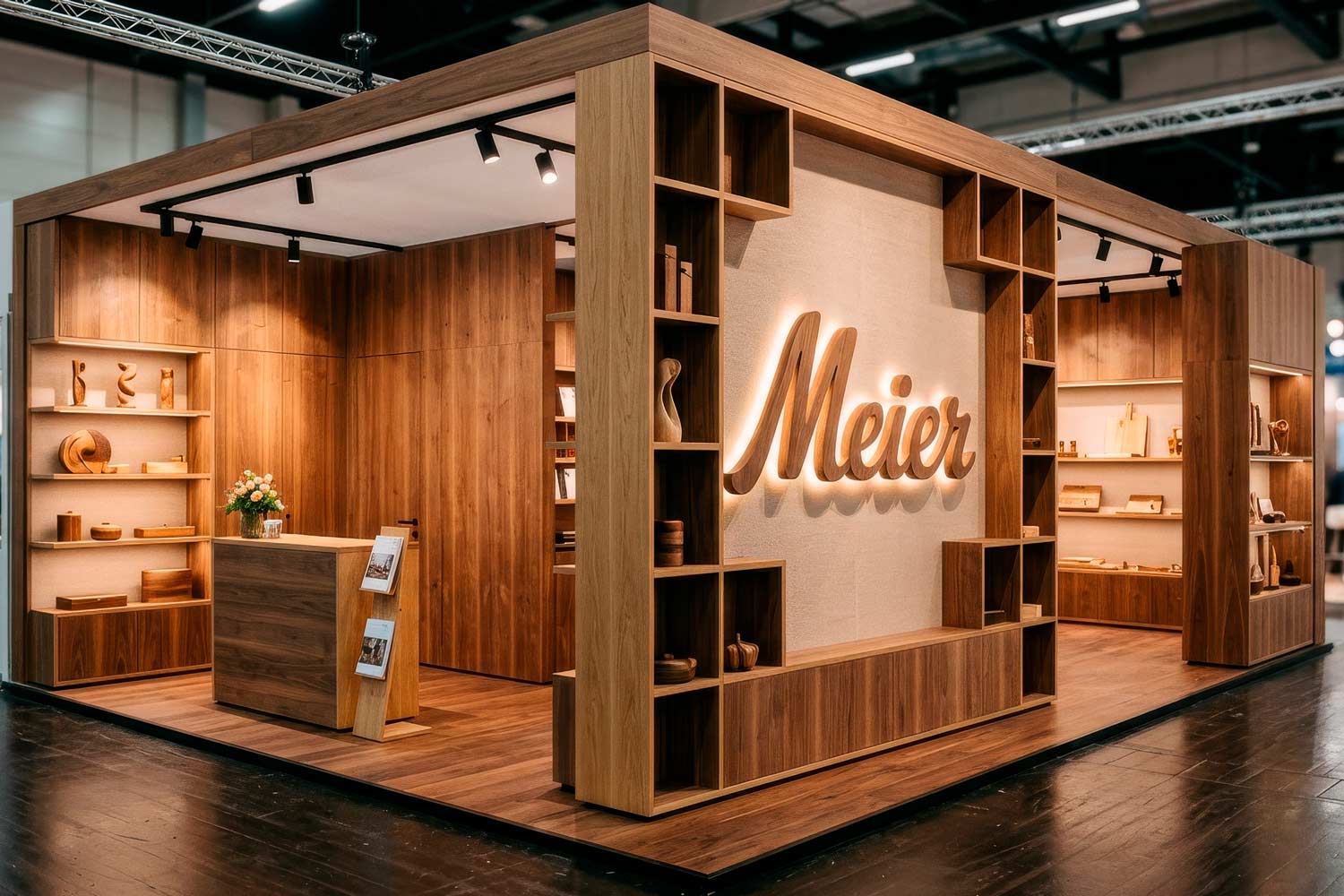Bild Messerbau und Bühnenbau auf einer Messe - Tischlerei und Tischler aus Berlin Steglitz-Zehlendorf